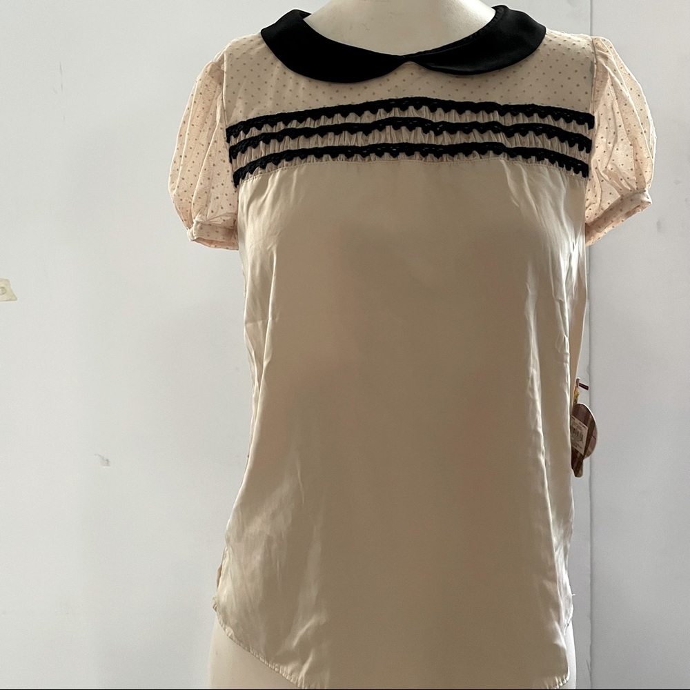 Cream Blouse